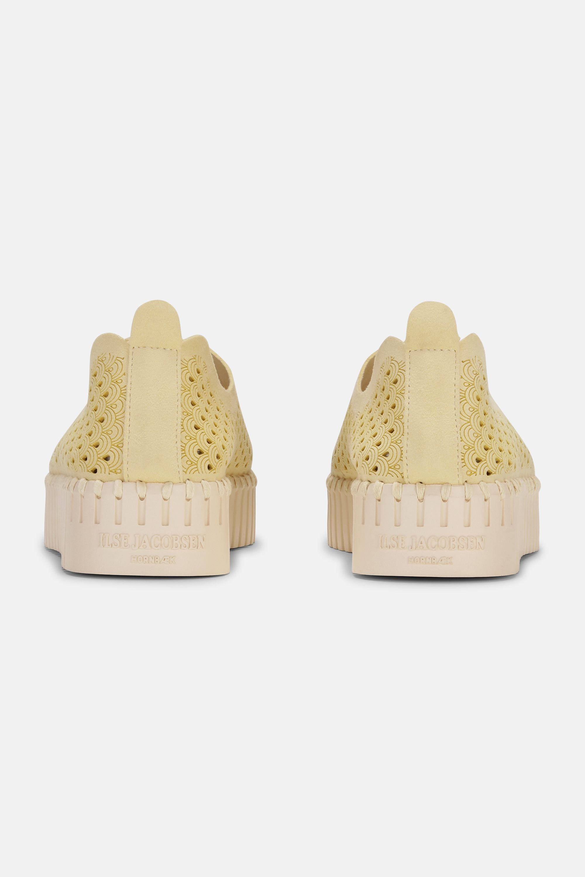 Platform Tulip Slipper - Double Cream